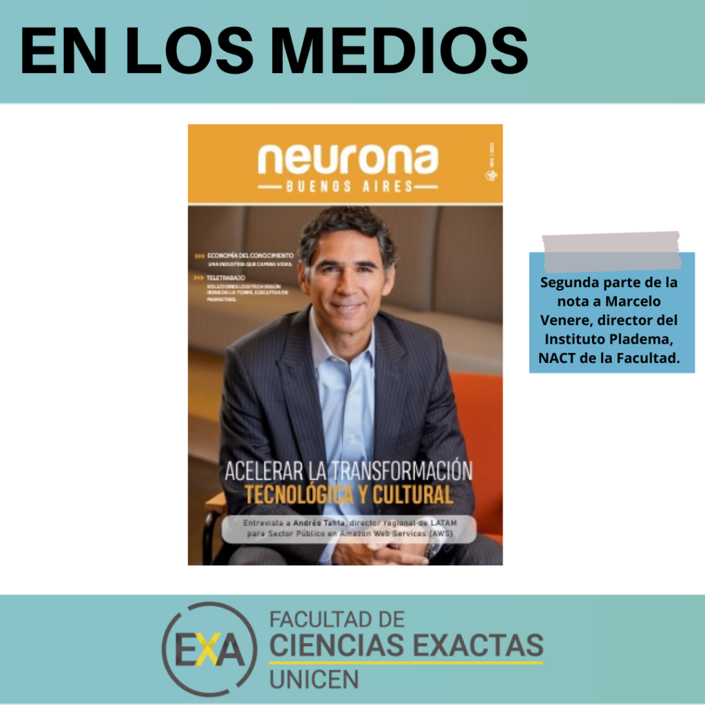 En los medios: Marcelo Venere en NeuronaBA