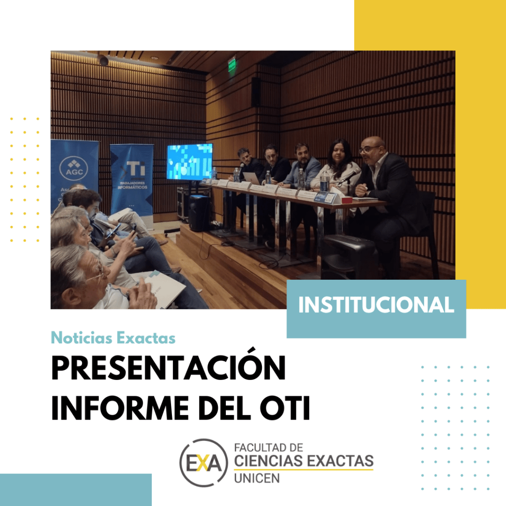 EXA acompañó presentación del informe del OTI