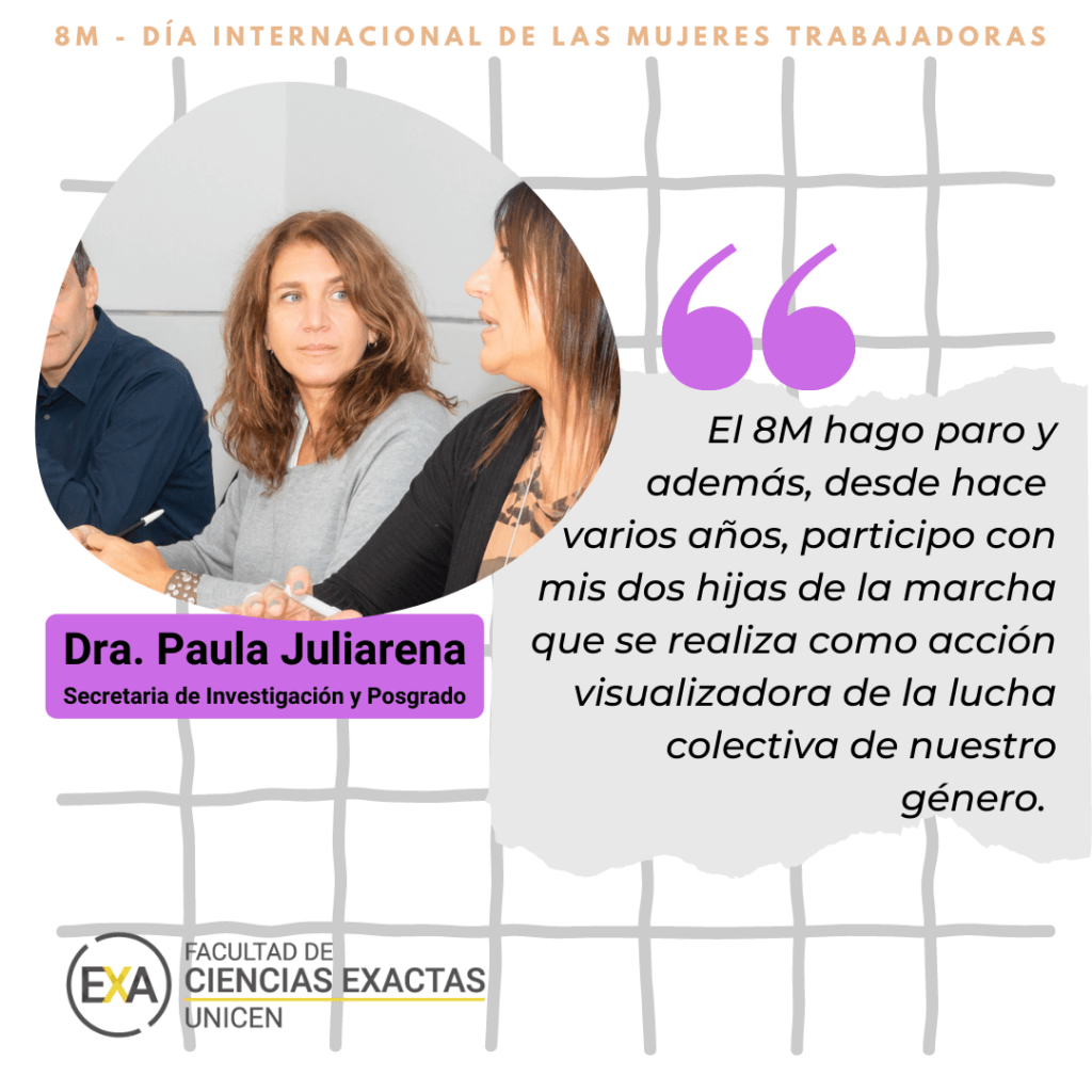 Testimonios EXA #8M - Paula Juliarena