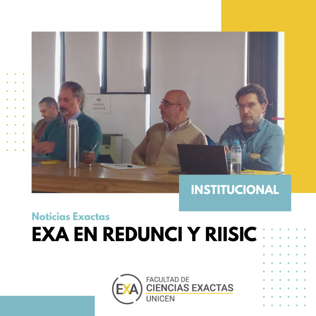 Representantes de EXA participaron del Plenario de RedUNCI y de RIISIC