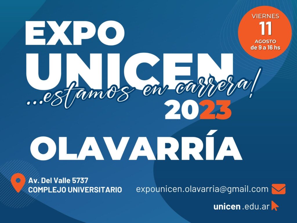 Próxima ExpoUnicen - 11 de Agosto en sede Olavarría