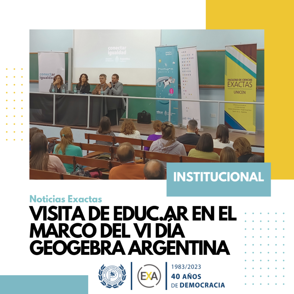 Visita de Educ.ar en el marco del VI Día GeoGebra Argentina