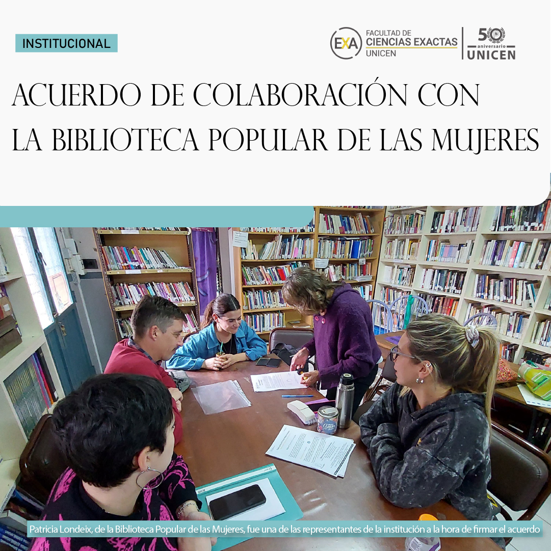 Acuerdo de colaboración con la Biblioteca Popular de las Mujeres ...